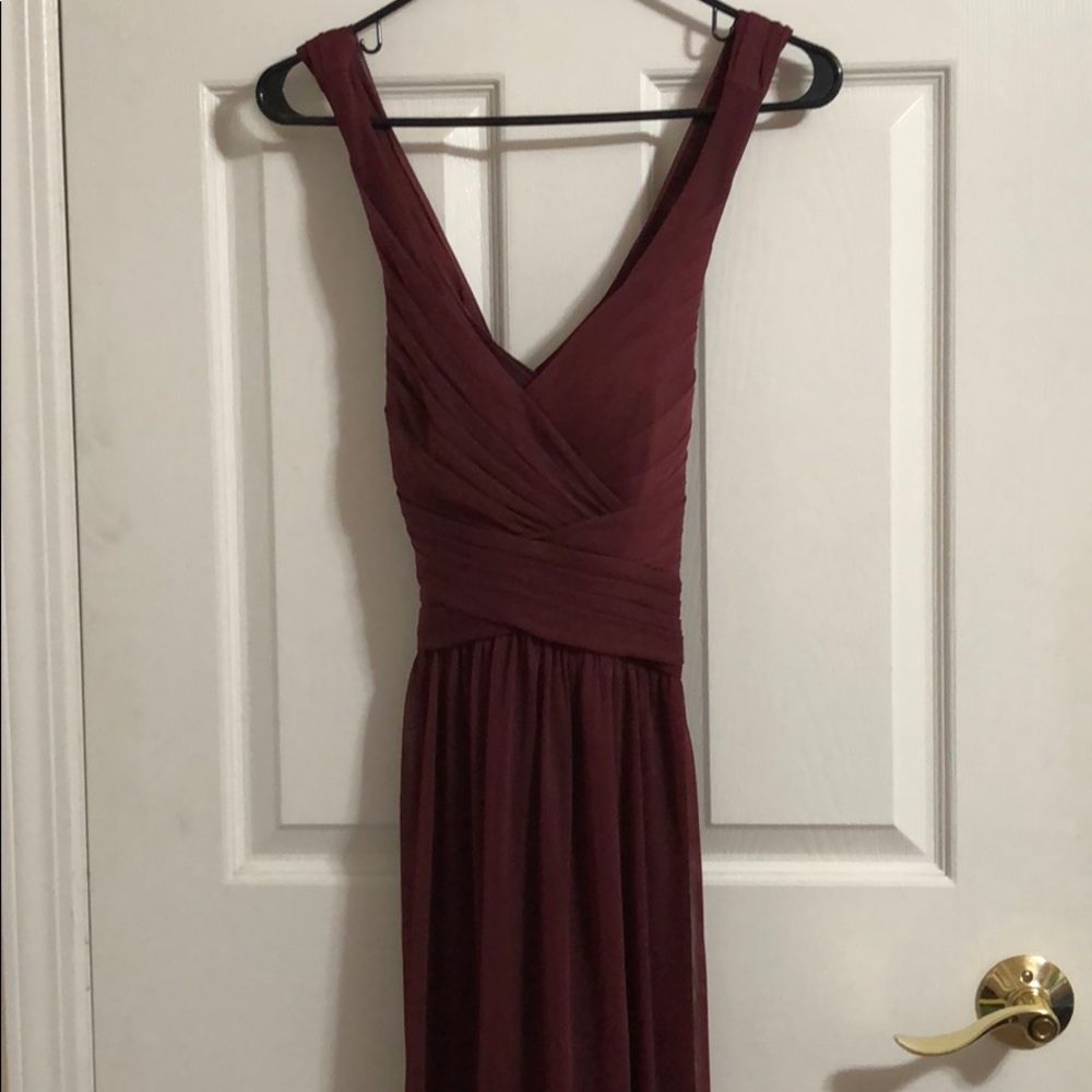 David’s Bridal bridesmaids dress